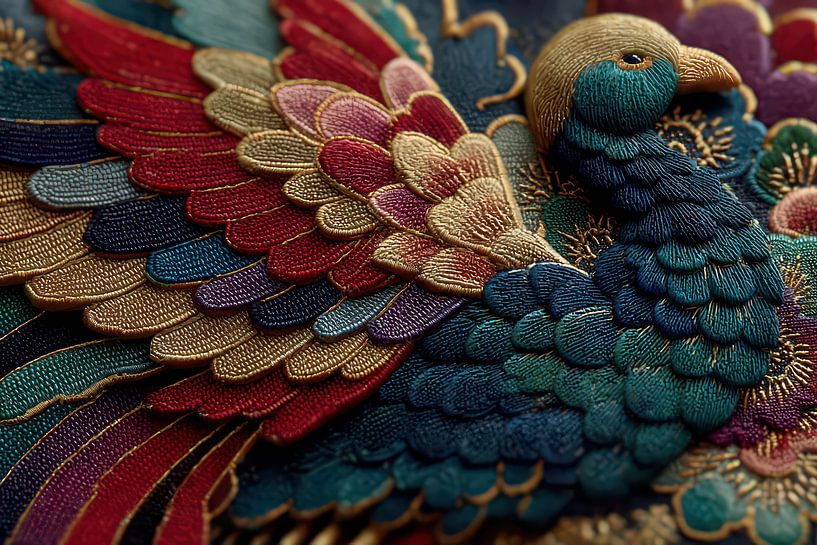 japanese art birds by Egon Zitter