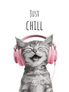 Cool Cat – Just Chill - pink
