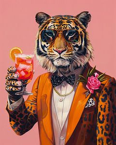 Toast mit dem Tropical Tiger