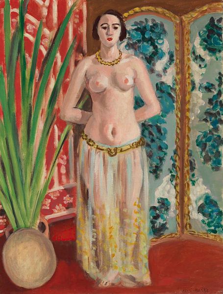 Henri Matisse - Odaliske met de handen op de rug van Peter Balan