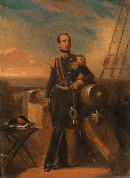 Portret van Hendrik, Prins der Nederlanden, Nicolaas Pieneman van Meesterlijcke Meesters