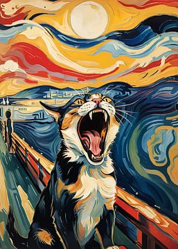 De gillende kat van MIROKKU