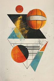Volleyball Kunst von Poster Art Shop