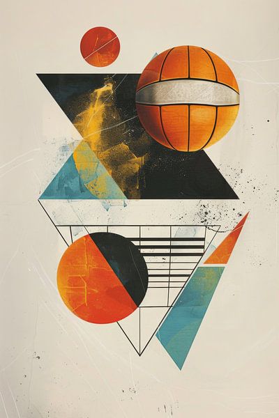 Volleyball art by Poster Art Shop