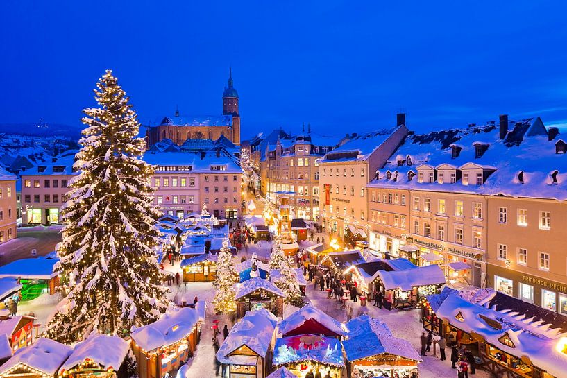 Weihnachtsmarkt von Sylvio Dittrich