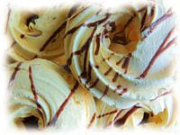 Merengue koekjes met chocolade