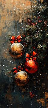 Christmas baubles by Wonderful Art