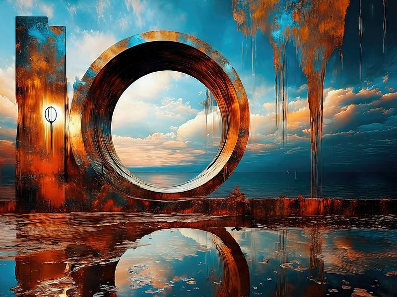 rust art am Meer surreal-05 von Rautenberg Digital Art Maritim