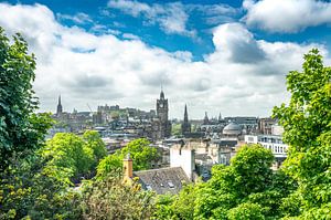 Die Dächer von Edinburgh