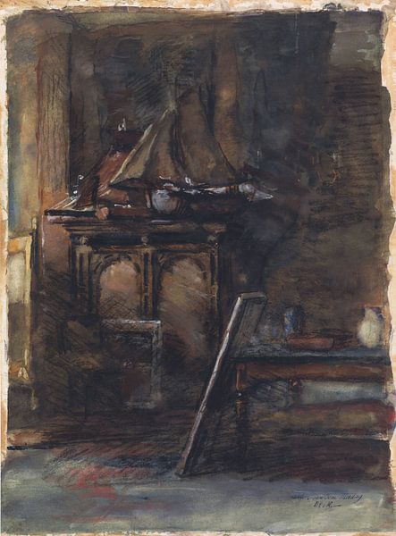 Barbara Elisabeth van Houten, Das Atelier von H.W. Mesdag von Atelier Liesjes