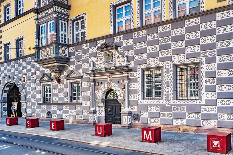 Haus zum Stockfisch, city museum in Erfurt, Germany by Gunter Kirsch