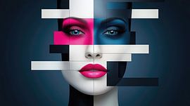 Gebroken identiteit: kleuren en structuren van Klaus Tesching - Art-AI