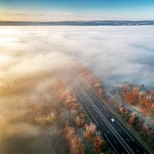 Fahrt in den Nebel von Ruud Peters
