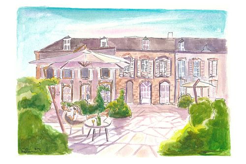 Avenue de Champagne Epernay France Détente et dégustation au soleil