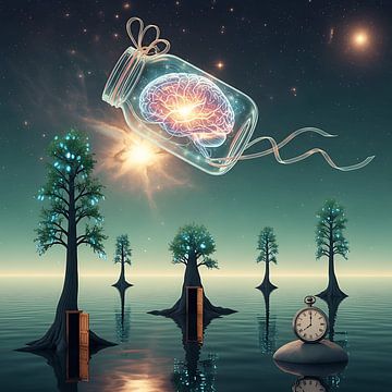 Dreambound Reality – A Poetic Surrealism Art Piece by Aden Pink Galerry