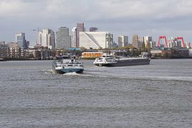 Barges in Rotterdam by Travelled4u