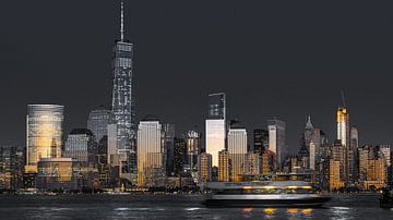 New York Financial District van Kurt Krause