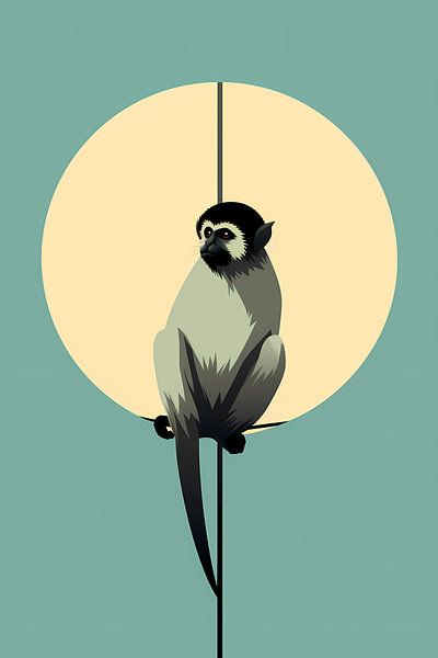 Singe de Madagascar par haroulita