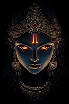 The Sharp Look Of Devi by Art Kingdom