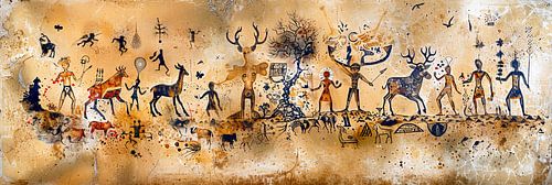 Cave painting