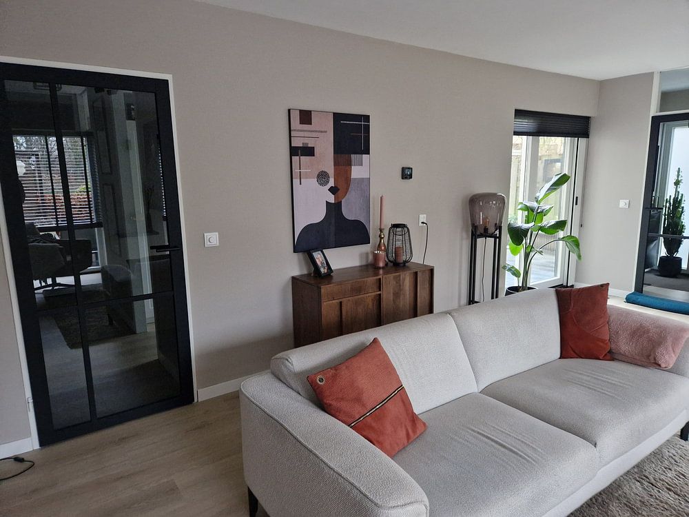 Porrtet abstrait  par Mirjam Duizendstra 