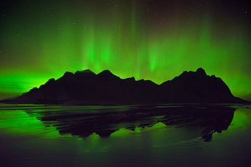 Noorderlicht in IJsland.