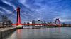 Rotterdam - Willemsbrug gezien vanaf het Noordereiland van Kees Dorsman thumbnail