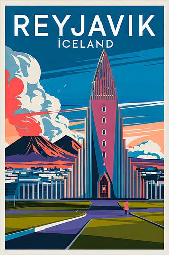 Reykjavik, IJsland.