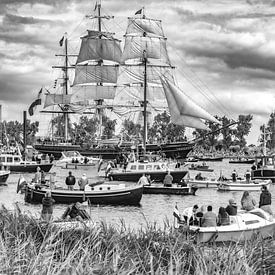 Segeln Sie Amsterdam 2025 Nordseekanal während Sail-in. von Ron van der Stappen