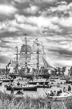 Segeln Sie Amsterdam 2025 Nordseekanal während Sail-in. von Ron van der Stappen