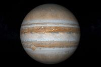 3D Render van de planeet Jupiter