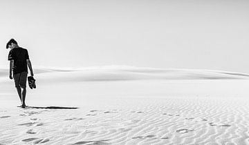Dune de woestijn planeet - Op het strand van Leba op de maan van Jakob Baranowski - Photography - Video - Photoshop