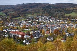 Blick von der Pius-Kapelle im Spätherbst... Balve *Sauerland* von wunderbare Erde
