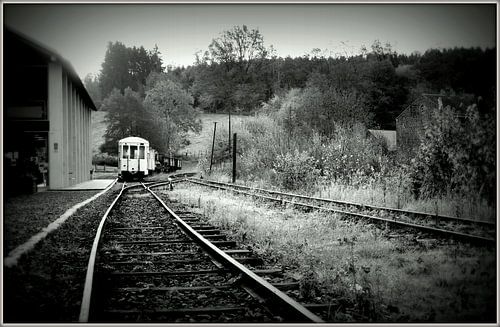 the Last Train van Ernie Mussche