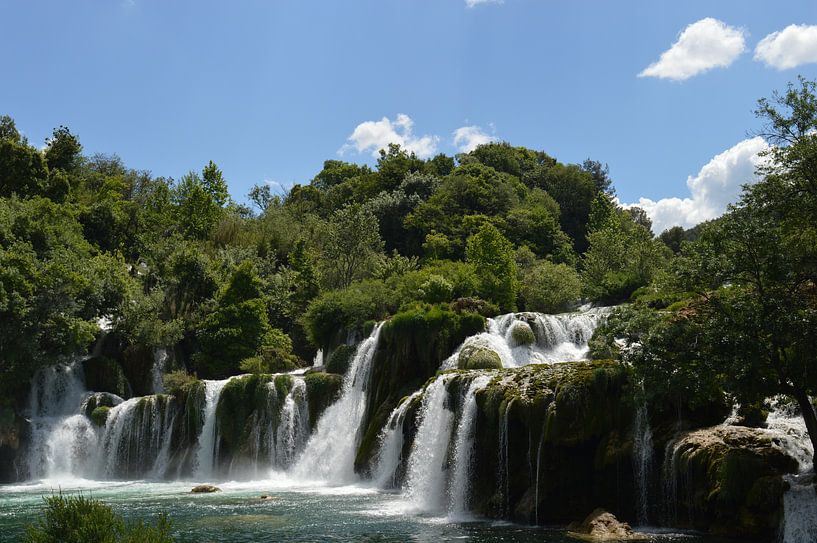 Watervallen van Krka par Eveline Vermeulen