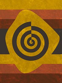 Gold Spiral by Georgia Chagas