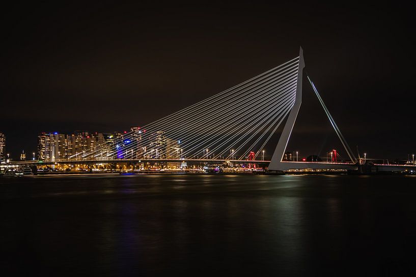 Rotterdamer Erasmusbrücke von Rene Van Putten