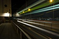 Amsterdam by Night - Moving Tram