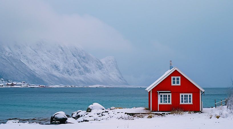 Huis aan zee van fernlichtsicht