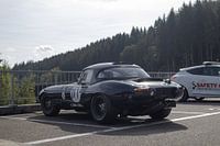 Jaguar E-Type in Spa-Francochamps