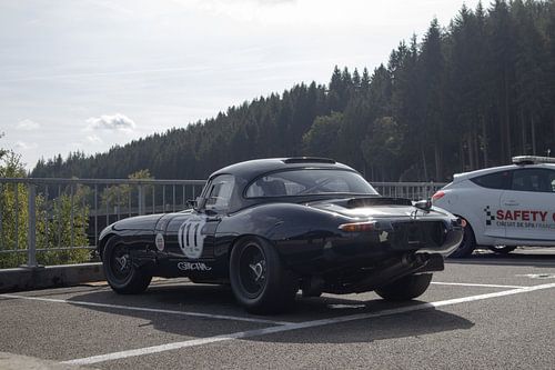 Jaguar E-type at Spa-Francochamps