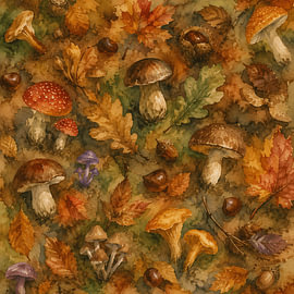 Treasures of the forest floor by Mahalola
