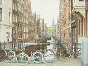 Schilderij: Amsterdam, Oudezijds Kolk van Igor Shterenberg thumbnail