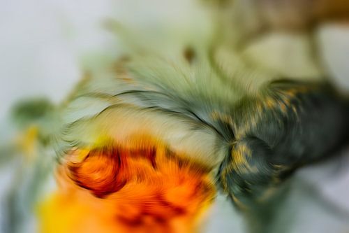 Abstrakte Kunst in Alcohol Ink