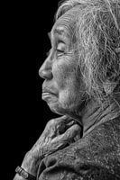 Portret van een Japanse vrouw