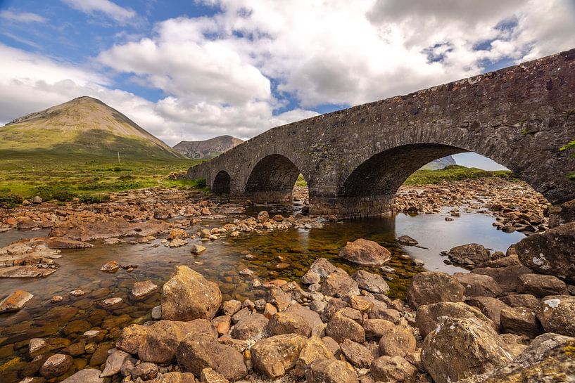 Sligachan Alte Brücke von HylkoPhoto