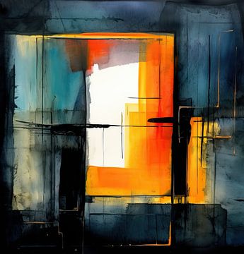 Design van Abstract Schilderij