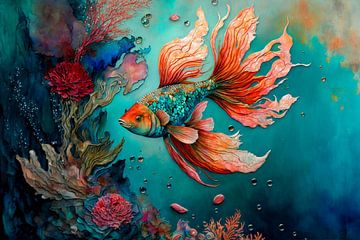 Fish 3 by Carla van Zomeren