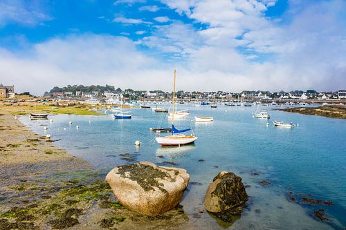 Port in Brittany in Ploumanac?h
