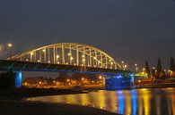 John Frostbrug in Arnhem. "The bridge too far", in de nacht van Anne Ponsen thumbnail